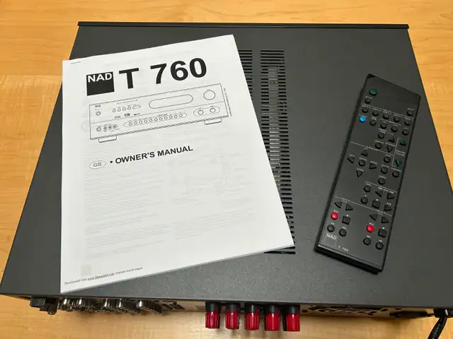 NAD T760 Stereo Receiver 5.1 With Remote/Manual in General Electronics in Oakville / Halton Region - Image 6