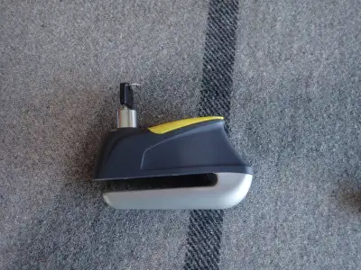 Motorcycle or ebike brake disc lock, View more