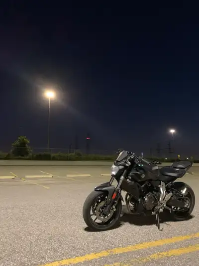 2015 Yamaha FZ07 *BIKE IS ORIGINALLY RED* Selling because I’m moving to a new condo as there’s no pa...