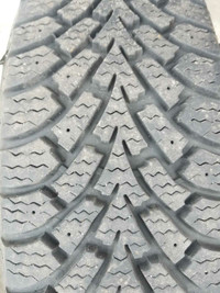 Goodyear Nordic  Winter  Tires   rims have rust. 225x65x17