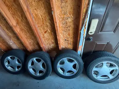 2003 Ford Mustang Rims on Goodyear Summer Tires 350 5x114.3 bolt pattern Goodyear summer tires Tires...