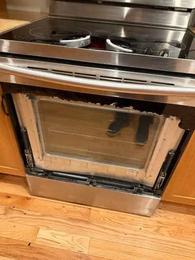 Free Damaged Samsung Stove, View more