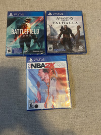 Unopened PS4 Games - individual or bundle 