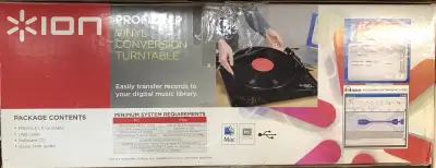 Turntable ION Audio PROFILE LP Conversion Vinyl To CD/MP3, View more