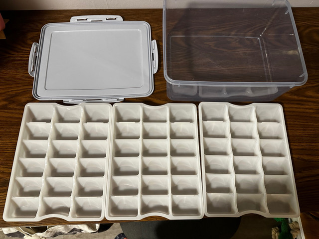 Ice Cube Trays with Locking Lid in Kitchen & Dining Wares in Regina - Image 3