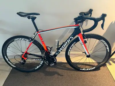 Specialized Tarmac SL5 S-Works Grandeur 54 (médium) Groupe Dura ice, guidon fibre de carbone S Works...