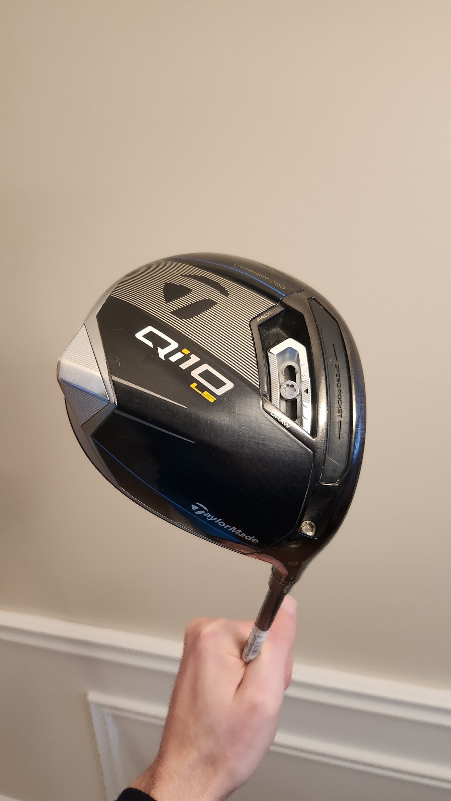 Tête De Driver TaylorMade Qi10 9° - Homme, Droite, 460cc - Neuve