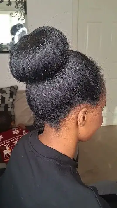 Sew in with human kinky bundles, View more