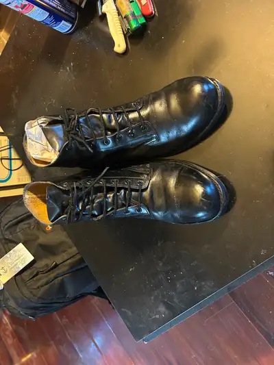 Men’s steel toe boots - four pair in all. $40 per pair., View more