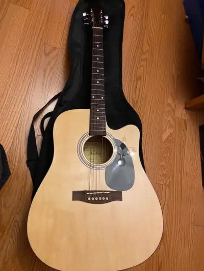 Academy electric Acoustic Guitar with Bag, View more