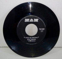 Dave Edmunds MAM3601 MAM London 1970 Cdn 7"45RPM EX I Hear You K