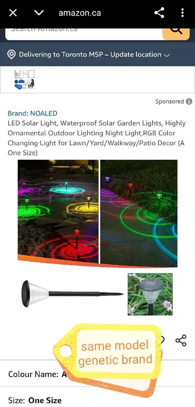 LED Solar Light Set of 8, View more