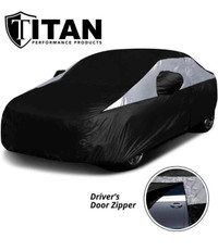 Titan Lightweight POLY Car Cover for Compact Sedans 447-470 cm. 