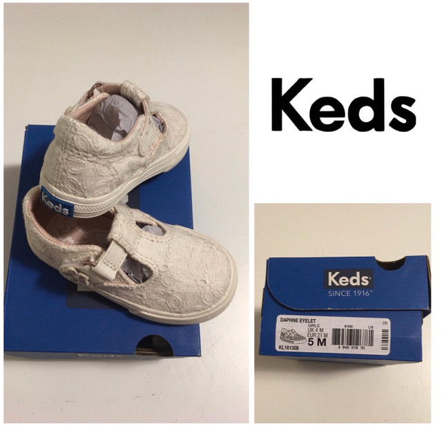 KEDS - NWT - GIRLS 5 DAPHNE EYELET SHOES  in Other in Kingston