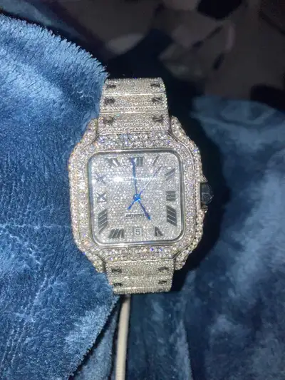 Cartier diamond watch, View more