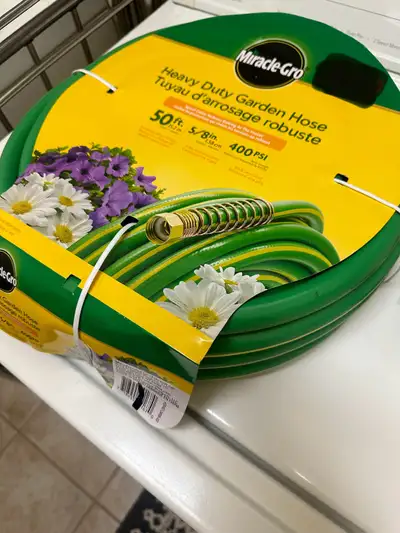Brandnew heavy duty 50ft Garden hose, View more