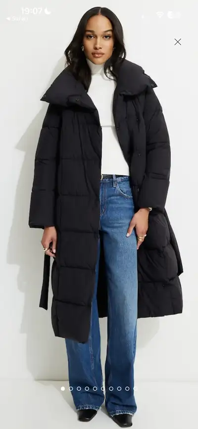 Dynamite Maxi Puffer coat black, View more