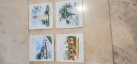 Collectible picture tiles