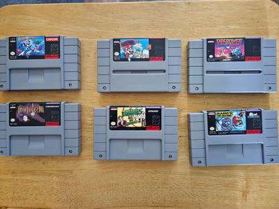 Jeux de Super Nintendo à vendre/SNES games for sale, View more
