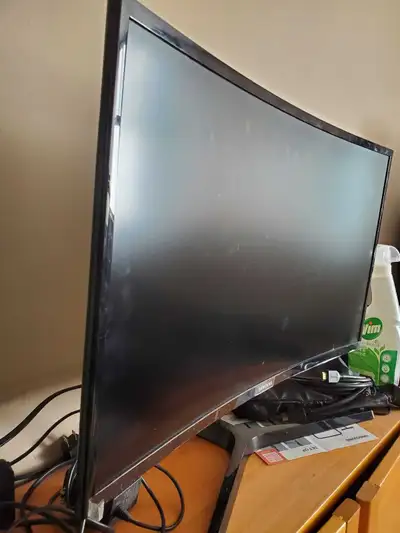 Samsung  27" curved monitor, View more
