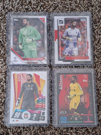 Alisson Becker Soccer cards 