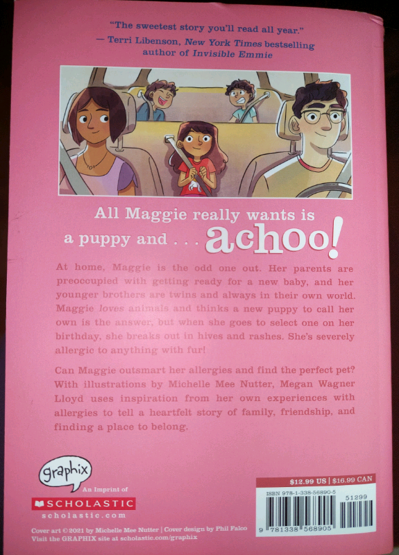 NEUF - NEW livre "Allergic" de Megan Wagner Lloyd & Michelle Mee in Comics & Graphic Novels in Laval / North Shore - Image 3