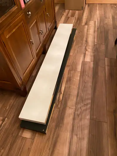 74 inches long by 10 inches wide.