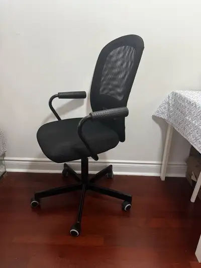 This is an IKEA Markus office chair, perfect for your home office setup. It's in perfect condition,...