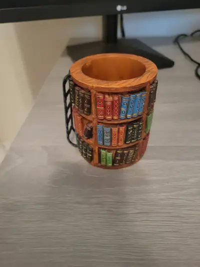 Library Desk Cup + Teacup Napkin/Letter Holder Library Desk Cup - $15 Teacup Napkin/Letter Holder -...