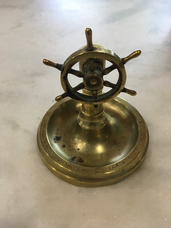 Antique brass wheel cigar tobacco cutter in Arts & Collectibles in Kawartha Lakes