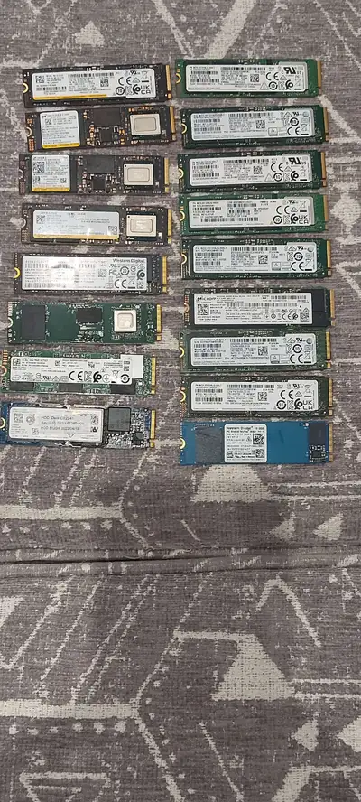 512GB NVMe SSDs - Various Brands, View more