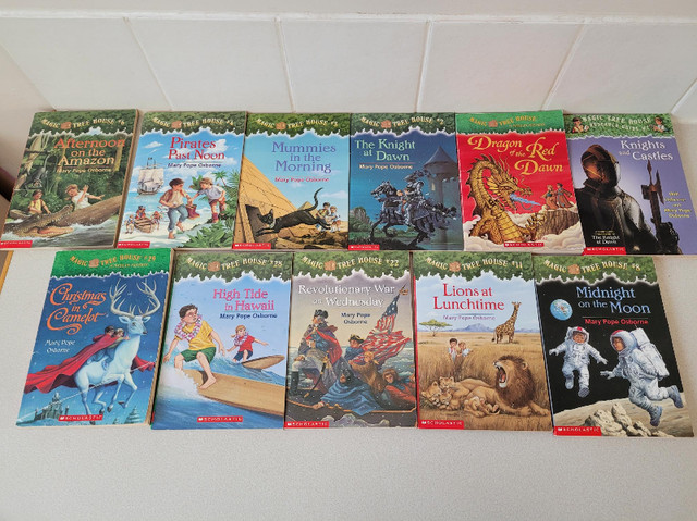 11 Magic Tree House books in Children & Young Adult in Edmonton
