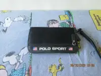 Porte monnaie et cartes Polo Sport Noir.