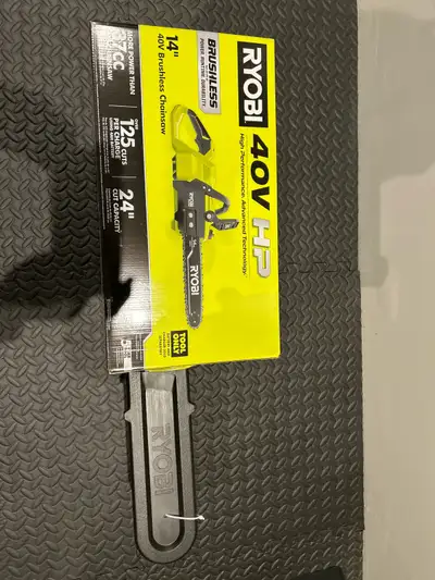 Ryobi 14” 40V Brushless Chainsaw - NEW (tool only - no battery), View more