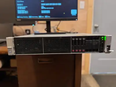 HP ProLiant DL380 Gen9 - 2 x Xeon, 32GB RAM, 4x1.2TB H, View more