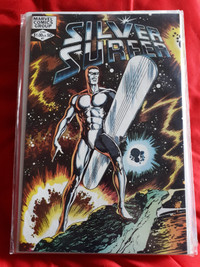 SILVER SURFER #1 - RARE 80S FIRST ISSUE - ICONIC COVER ART