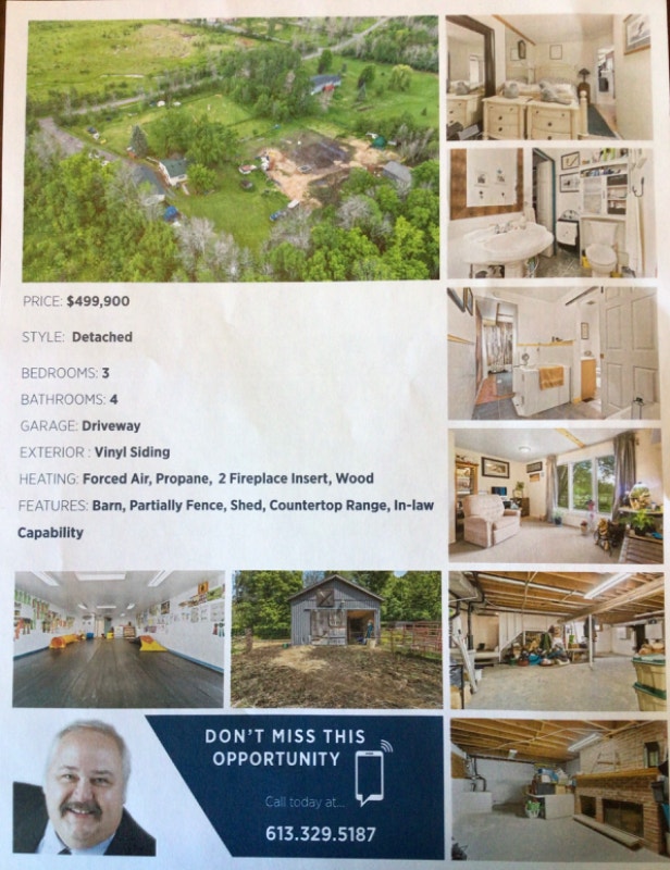 Farm House for sale Houses for Sale Napanee Kijiji