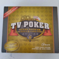 Tv poker video game . Unopened . 