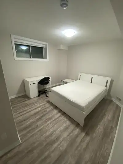 Legal Bedroom Basement Apartment Room, Fully Furnished with Separate Entrance with Parking available...