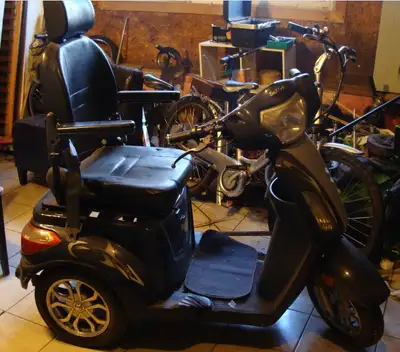 ebike three wheel tricycle. Powerful brushless motor. Battery (60 volt) and charger are not included...