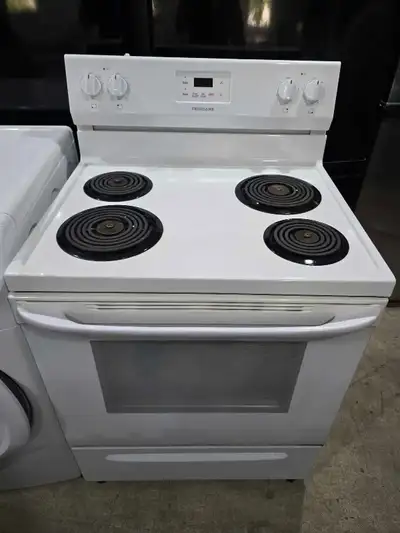 OAKVILLE! - Frigidaire 30" White Electric Coil Top Stove Oven Ra, View more