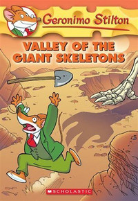 1/2 OFF (NEW) GERONIMO STILTON  VALLEY OF THE GIANT SKELETONS