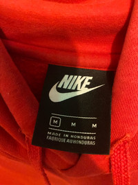 Medium red  Nike Sweater for sale 