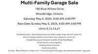 Multi-Family Garage Sale