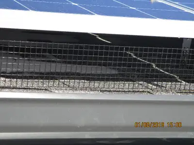 SnapNrack Series 100 Array Edge Screen is an innovative way to guard against critters and debris bui...