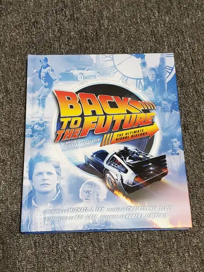 BACK TO THE FUTURE THE ULTIMATE VISUAL HISTORY BOOK DELOREAN NEW, View more