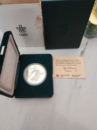 1988 Calgary Olympics $20 Silver coin