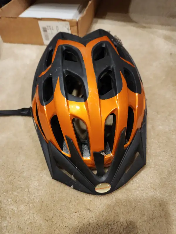 Orange Bike Helmut