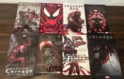 Carnage comic books. Full volumes., View more