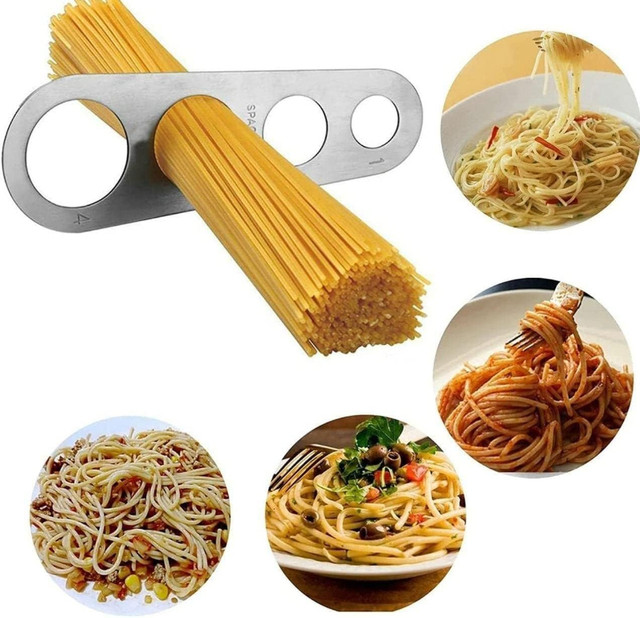 Spaghetti Measure 1-4 Adults Stainless Steel in Kitchen & Dining Wares in Burnaby/New Westminster
